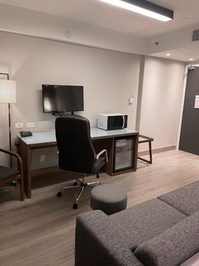 Flat Particular Incrivel Dentro Do Hotel M Ibirapuera Em Moema 圣保罗 外观 照片