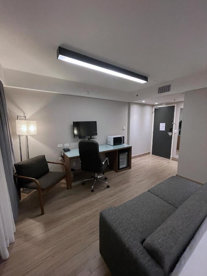 Flat Particular Incrivel Dentro Do Hotel M Ibirapuera Em Moema 圣保罗 外观 照片